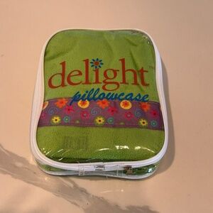 Delight velour standard pillowcase
